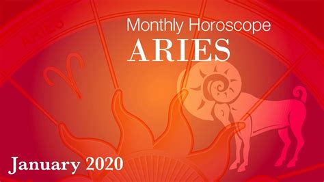 Aries Monthly Horoscope January 2020 Forecast Astrology Youtube