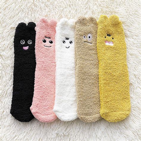 Zando Womens Fuzzy Socks Winter Cozy Socks Warm Fluffy Socks Comfy