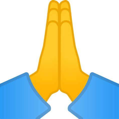 Pray Emoji Png File Png Mart