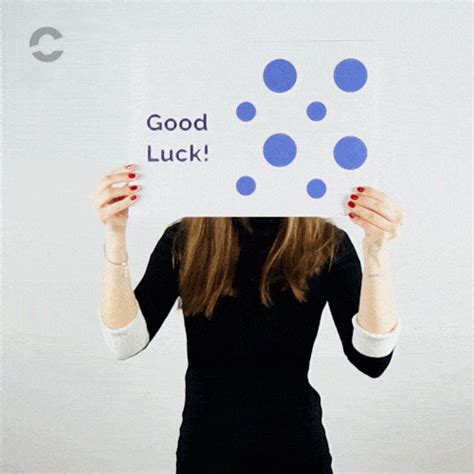 Good Luck  By Commencis Find And Share On Giphy