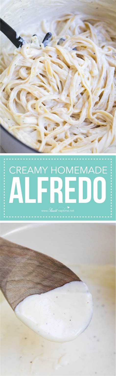 Homemade alfredo sauce with cream cheese. Alfredo Sauce with Cream Cheese | Receta | Recetas para ...