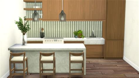 Sims 4 Cc Kitchen Opening The Sims 4 Aylin Kitchen Modern Kitchen
