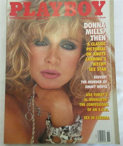 Mavin Vintage Playboy Magazine November Donna Mills Cover With