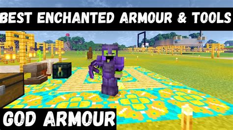 Fully Power Enchanted Armour And Tools God Armour Hindi Gameplay