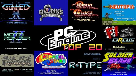 Pc Engineturbo Grafx 16 Top 20 Games Youtube
