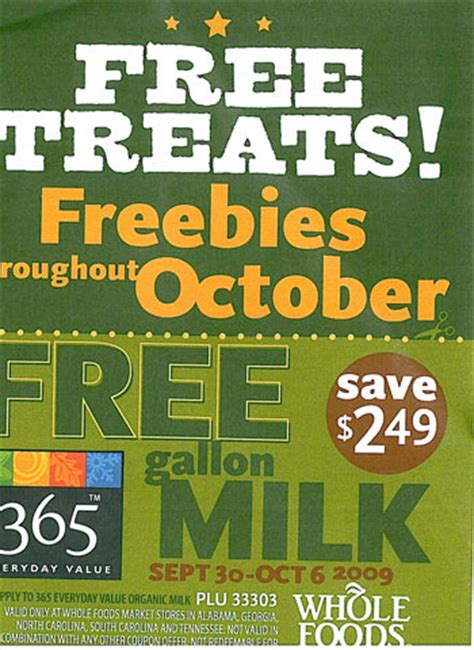 Whole foods market is not your average supermarket. Whole Foods Freebie Flyer :: Southern Savers