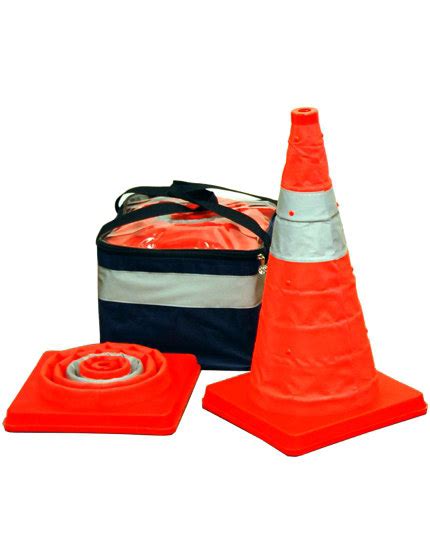 18 Inch Collapsible Pop Up Traffic Cones Cc18