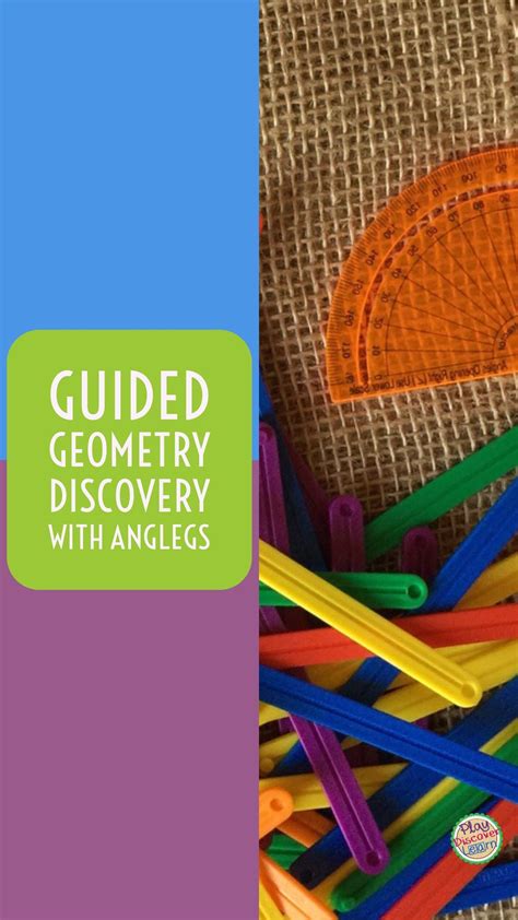 Guided Geometry Anglegs Math Manipulatives Guided Math Math