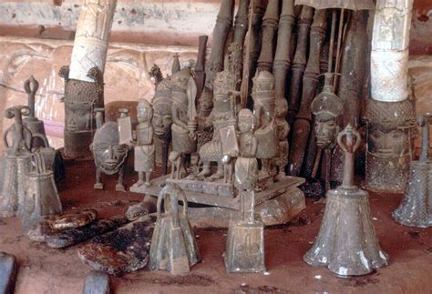 Ancestral Shrine House Of The Oba Benin City Nigeria Slide