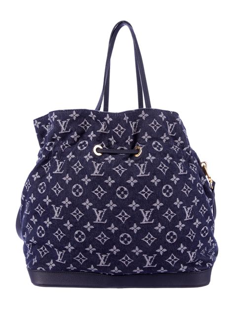Louis Vuitton Denim Noefull Mm Handbags Lou34152 The Realreal