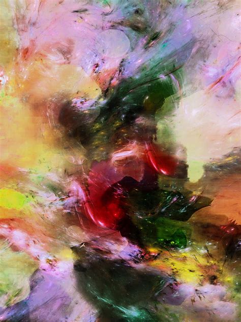 Four Seasons Mood Abstract Mixed Media By Georgiana Romanovna Fine