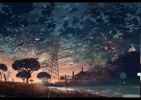 Scenery 2048x1152 Anime Wallpaper Original Hd Wallpaper Background