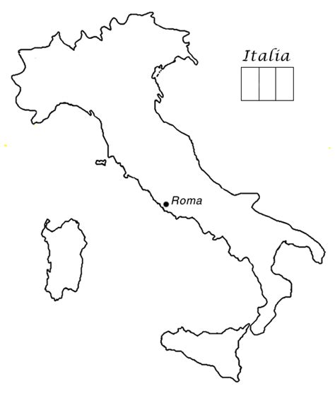 Geografía Prof Mbilbao Mapa De Italia Para 1er Año Cb Pompeya
