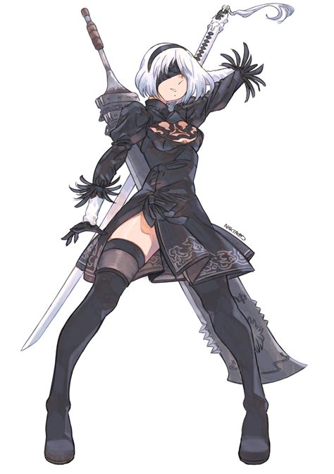 YoRHa No Type B NieR Automata Image by Nakta 낙타 Zerochan Anime Image Board