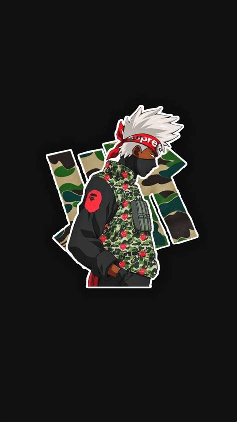 Supreme Naruto Iphone Wallpapers Wallpaper Cave