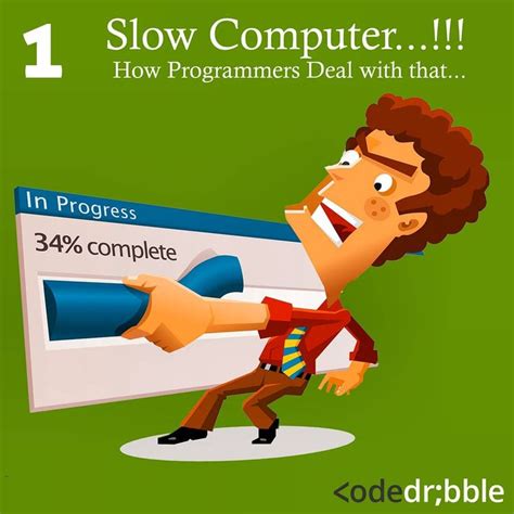 1 Slow Computer How Programmers Deal With That Follow