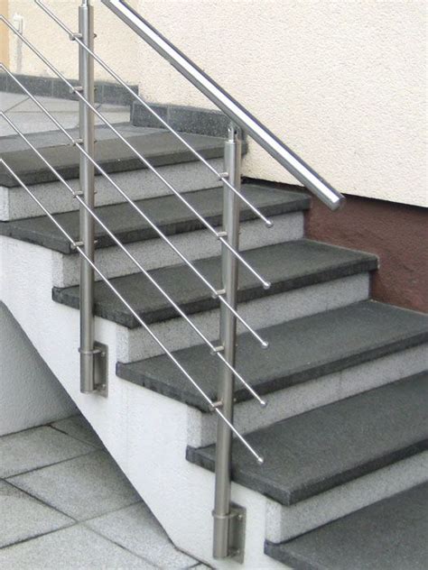 Whether you are installing a new staircase or getting out an old crick in boards, follow these simple projects and repairs for maintaining your home staircase. Stainless Steel Handrail | Stainless steel stair railing ...