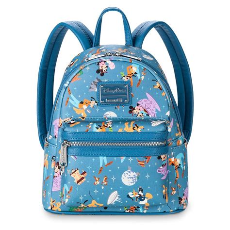 Loungefly X Disney Parks Mickey Mouse And Friends Mini Backpack