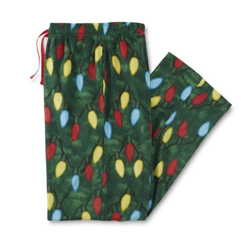Are you looking for pajama pants tutorial instructions? Joe Boxer Men's Fleece Pajama Pants - Christmas Lights