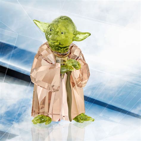 Swarovski Disney Star Wars Master Yoda Sculpture Star Wars Man Cave