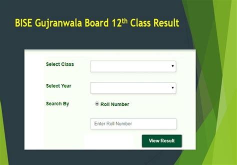Out Bise Gujranwala Board 2nd Year 12th Class Result 2022 10 Am