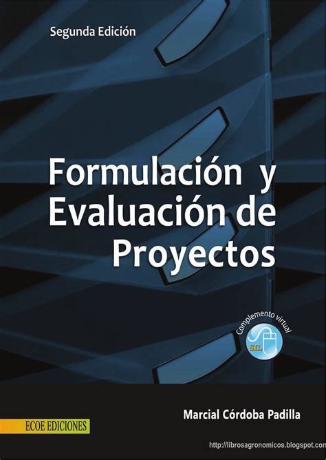 Formulación Y Evaluación De Proyectos Marcial Córdoba Libros Agronómicos