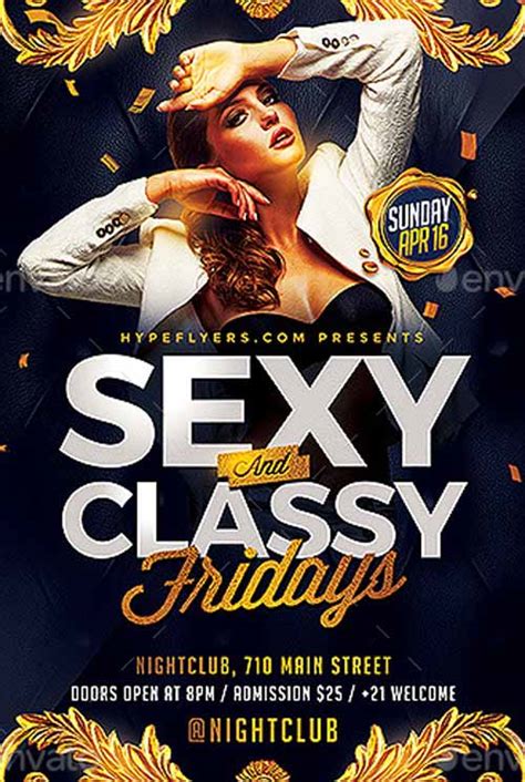 Download The Sexy And Classy Party Flyer Template Psd Flyer Ffflyer Free Download Nude Photo