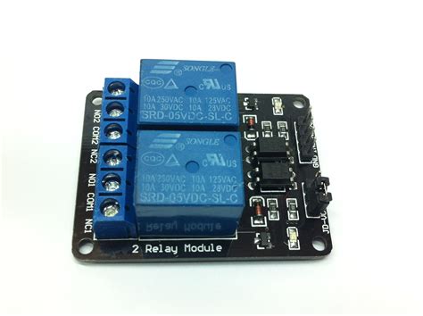 5v Two 2 Channel Relay Module W Optocoupler Fixmaster Electronics