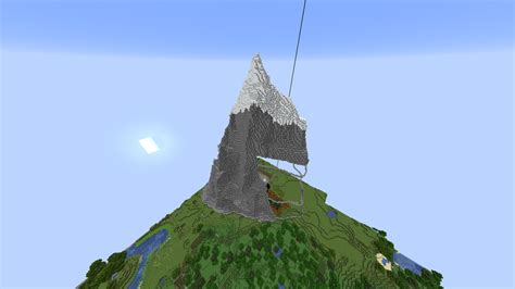 Survival Mountain Base Project Cancelled Minecraft Map