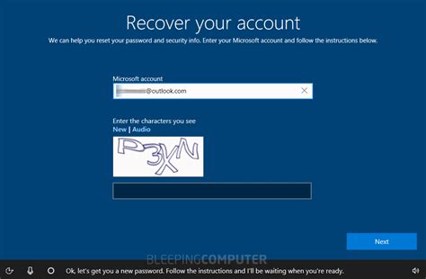 Microsoft Adds Password Recovery Option To Windows Lockscreen