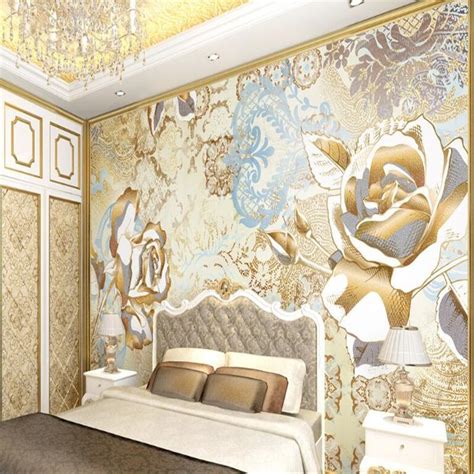 Beibehang Papel De Parede 3d Mural Custom Luxury European Style Pattern