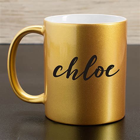 Any Name Personalized Metallic Mug GiftsForYouNow