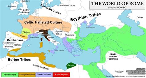 The World Of Rome Around 500 Bc The Tale Of Rome Rome World Tales