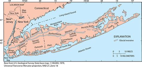 Long Island Location And Physical Setting Us Geological Survey
