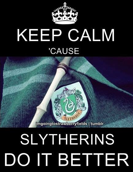Keep Calm Slytherin Slytherin Pride Harry Potter Fantastic Beasts
