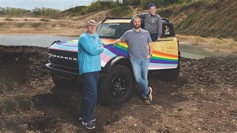 Ford Proudly Rolls Out A Rad Pride Bronco The News Wheel