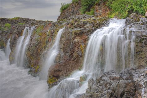 Barnafoss Waterfall A Photo On Flickriver