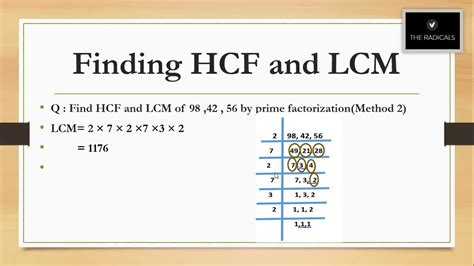 How To Find Hcf And Lcm Hcf Lcm Highestcommonfactor
