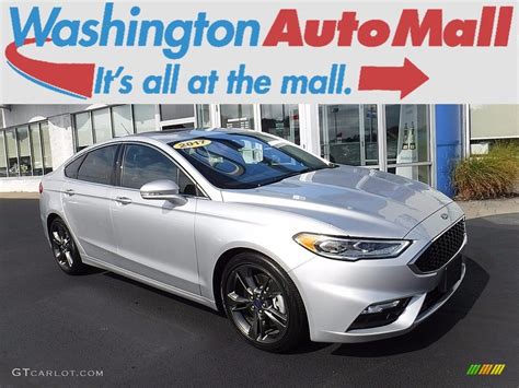 2017 Ingot Silver Ford Fusion Sport Awd 122769441 Photo 20 Car Color Galleries