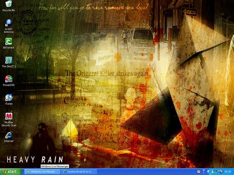 My New Heavy Rain Wallpaper By Toystorylover20 On Deviantart