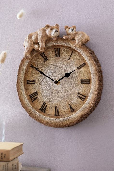 Buy Novelty Bear Clock From The Next Uk Online Shop Clock Wall Decor