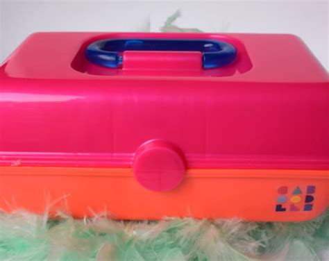 Blast From The Past 90s Girl Deluxe Goodie Box Hot Pink And Orange 90s Mystery Box Nostalgia