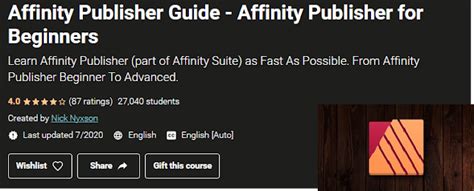 Affinity Publisher Guide Affinity Publisher For Beginners