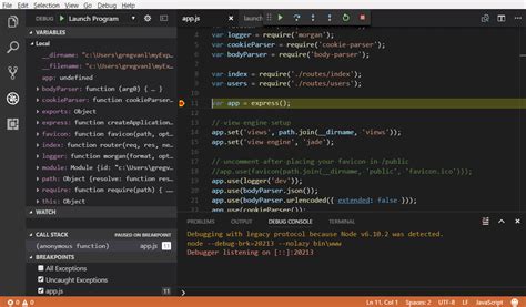 Node Js Visual Studio Code