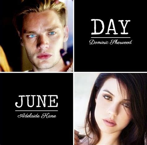 legend trilogy by marie lu perfect cast adelaide kane as june iparis dominic sherwood as