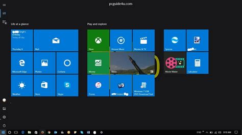 Start Menu Full Screen Mode How To Enable Or Disable Pcguide4u