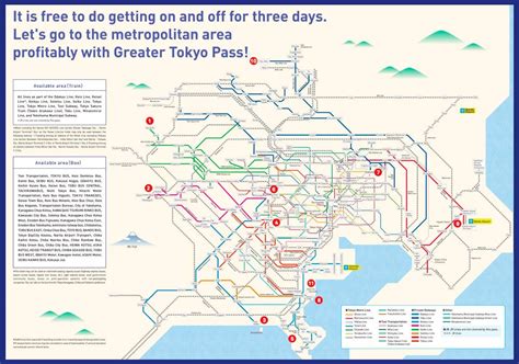 Greater Tokyo Pass 3 Days Unlimited Rail And Bus Travel Rakuten Travel Experiences