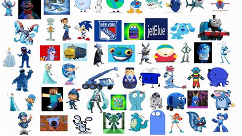 Which One Of These Blue Characters Are Bettermy Version Youtube
