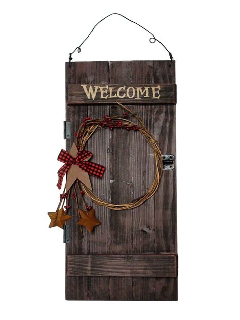 Ohio Wholesale Barn Door Welcome Sign From Our Everyday Collection