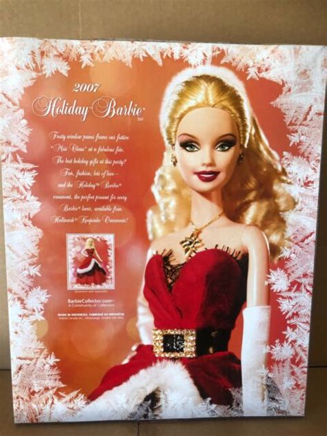 2007 Holiday Barbie Collector Edition K7958 Mattel For Sale Online Ebay